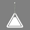 Zippy Clip W/ 1 9/16"x1 13/16" Triangle Tag